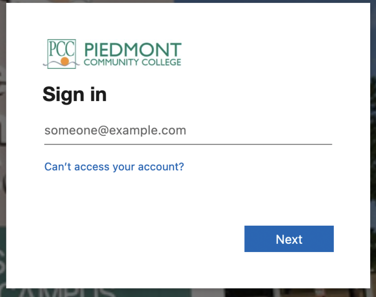 VDI Login Instructions - Piedmont Community College